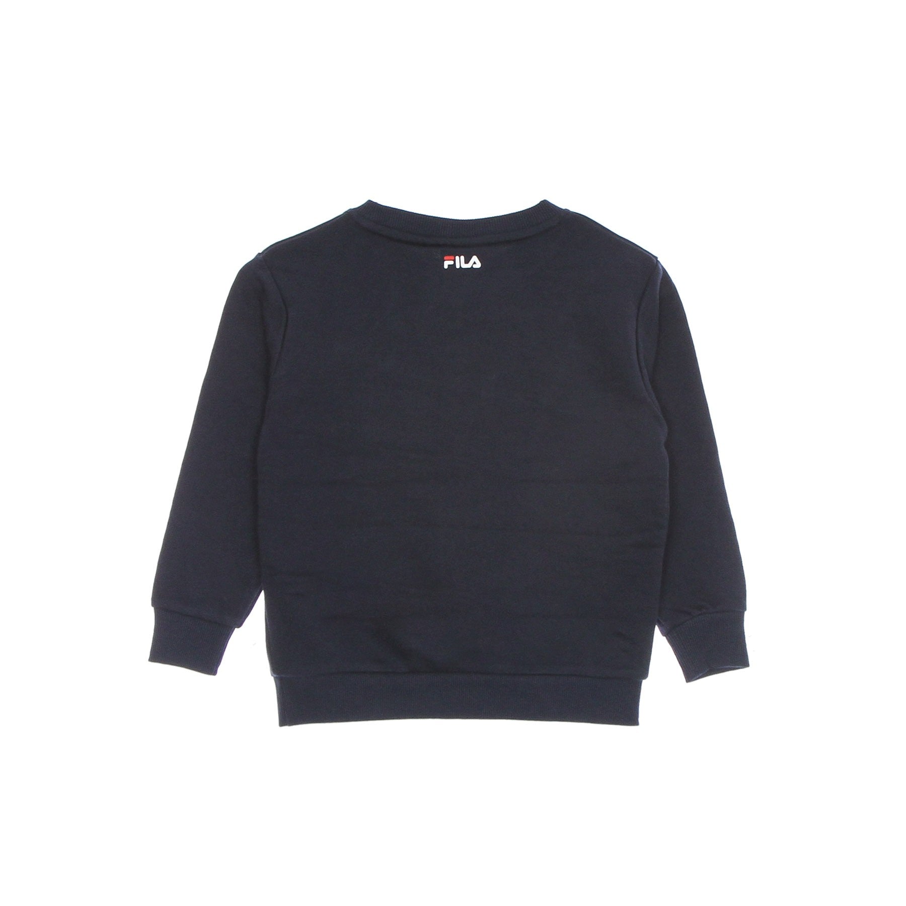 Fila, Felpa Leggera Girocollo Bambina Tim Logo Crew Shirt, 