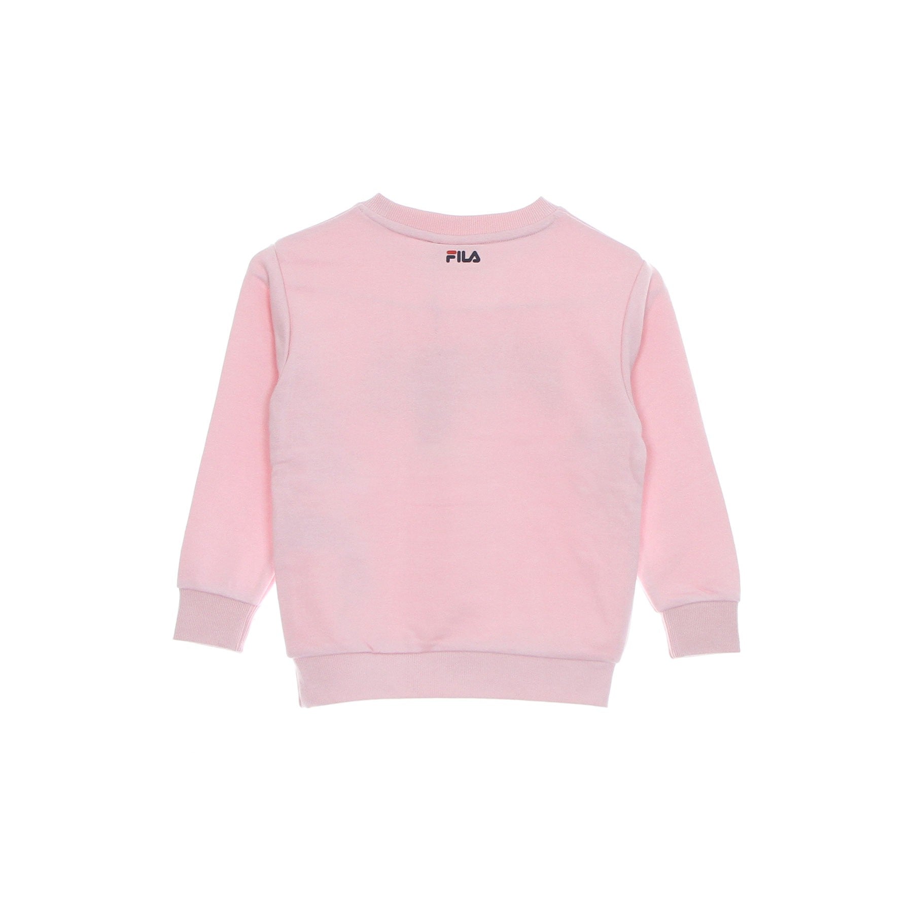 Fila, Felpa Leggera Girocollo Bambina Tim Logo Crew Shirt, 