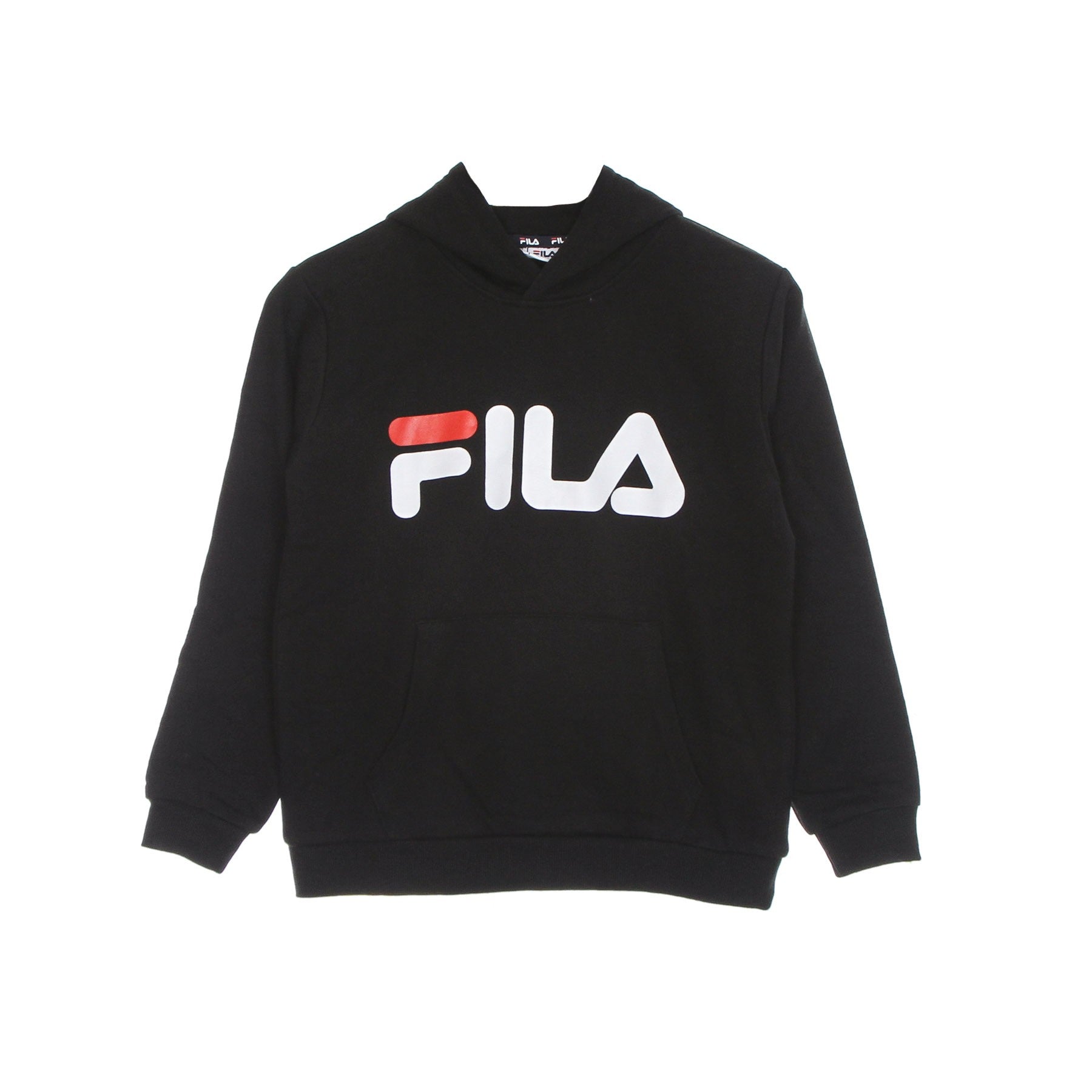 Fila, Felpa Cappuccio Ragazzo Andrey Classic Logo Hoodie, Black