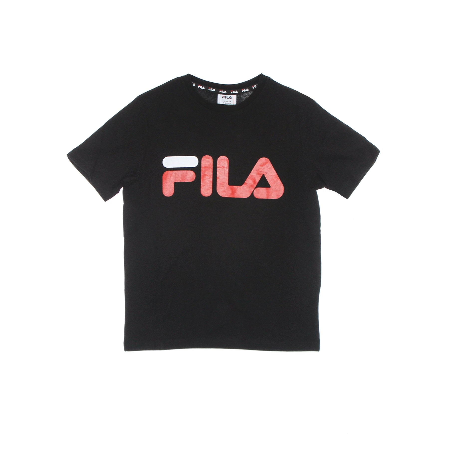 Fila, Maglietta Ragazzo Gaia Logo Tee, Black
