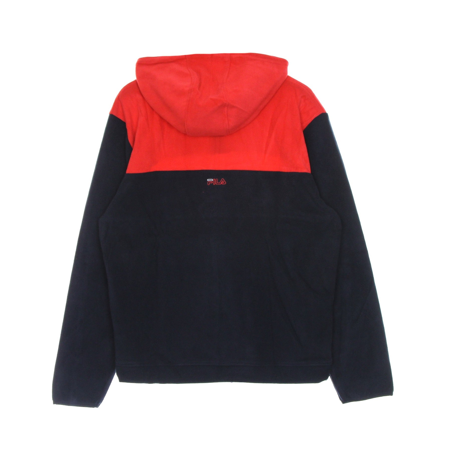 Fila, Felpa Cappuccio Uomo Perry Fleece Half Zip Hoodie, 