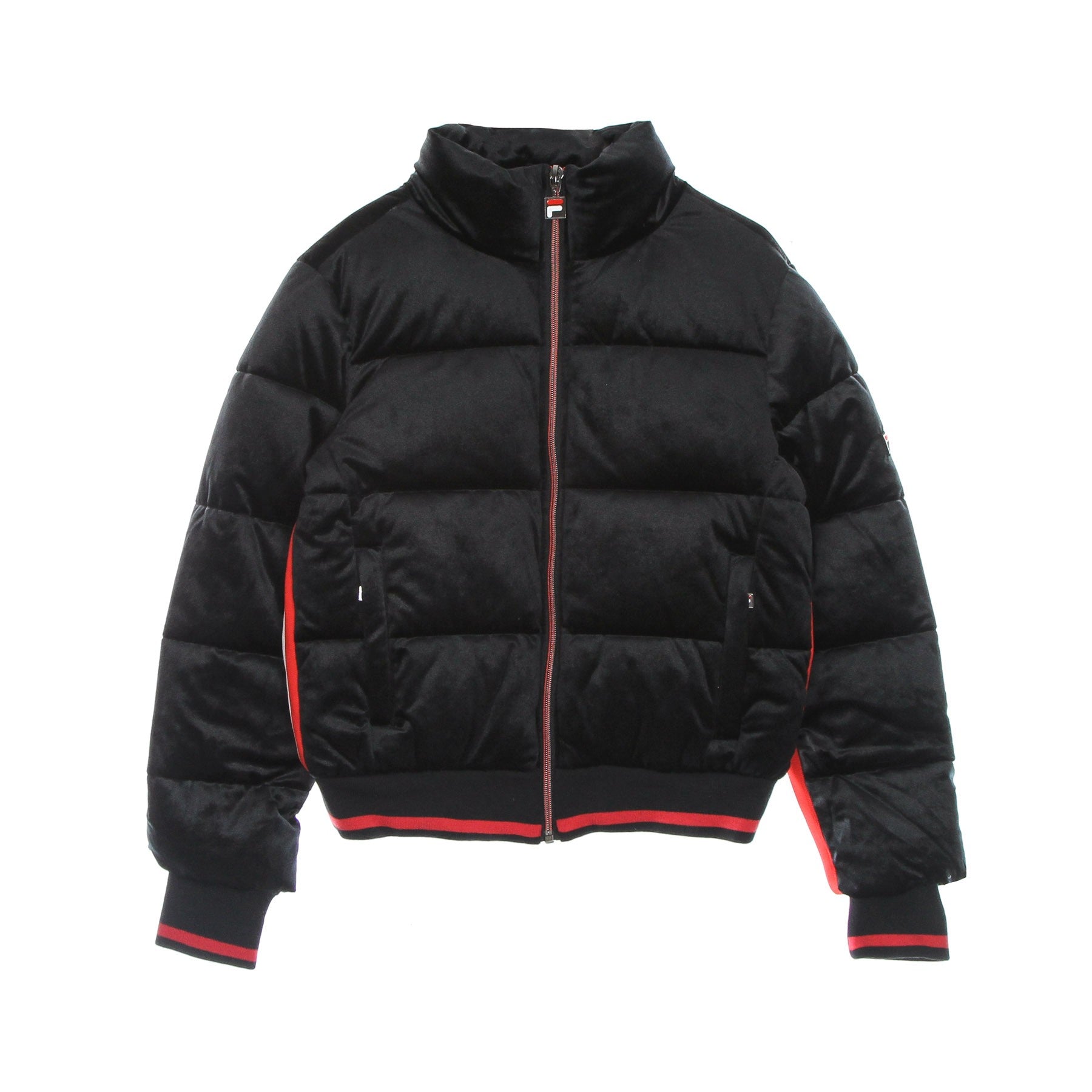 Fila, Giubbotto Donna Tavi Cropped Puff Jacket, Black