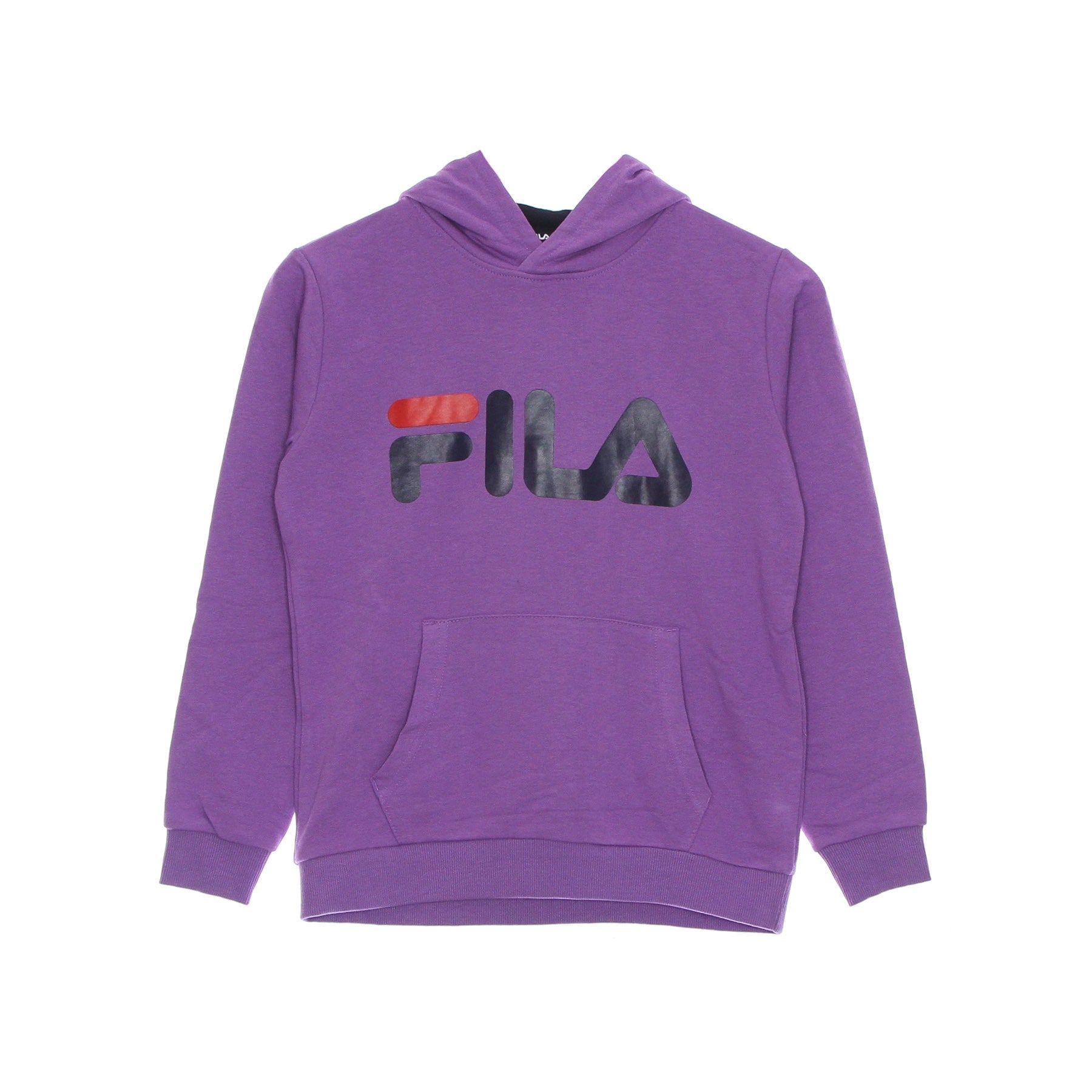 Fila, Felpa Cappuccio Ragazzo Andrey Classic Logo Hoodie, Amethyst Orchid