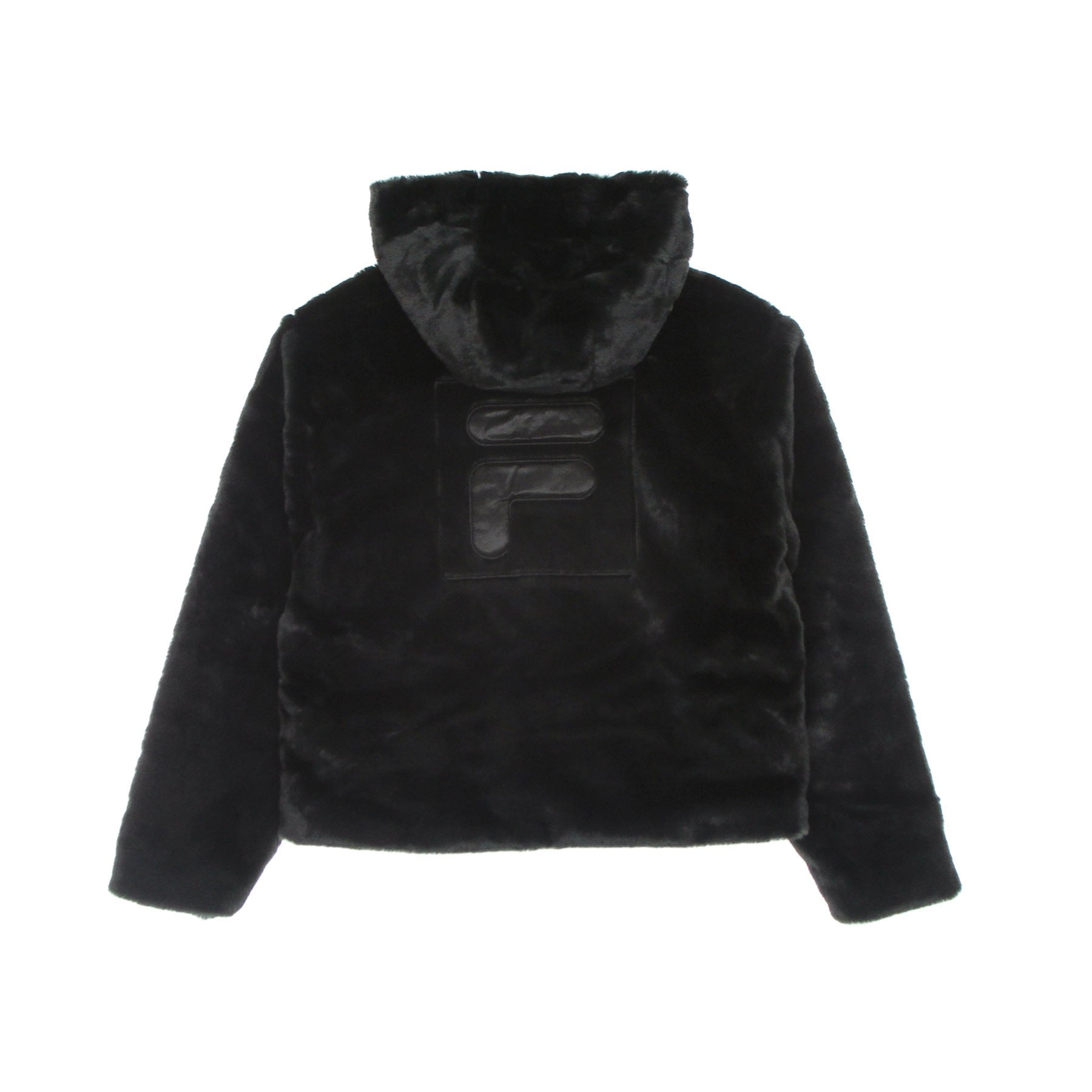 Fila, Pelliccia Ragazza Samantha Fake Fur Hooded Jacket, 