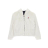 Fila, Pelliccia Ragazza Samantha Fake Fur Hooded Jacket, Whisper White