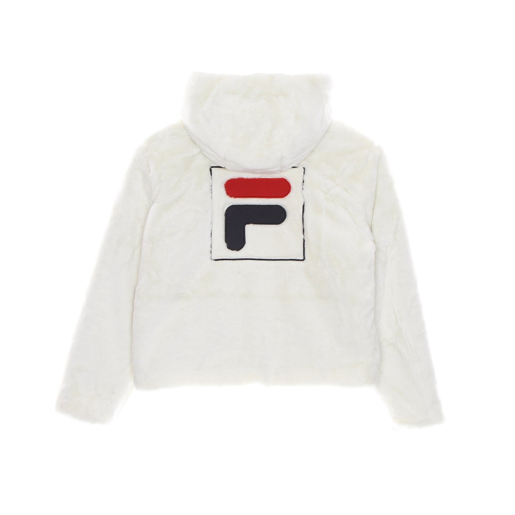 Fila, Pelliccia Ragazza Samantha Fake Fur Hooded Jacket, 