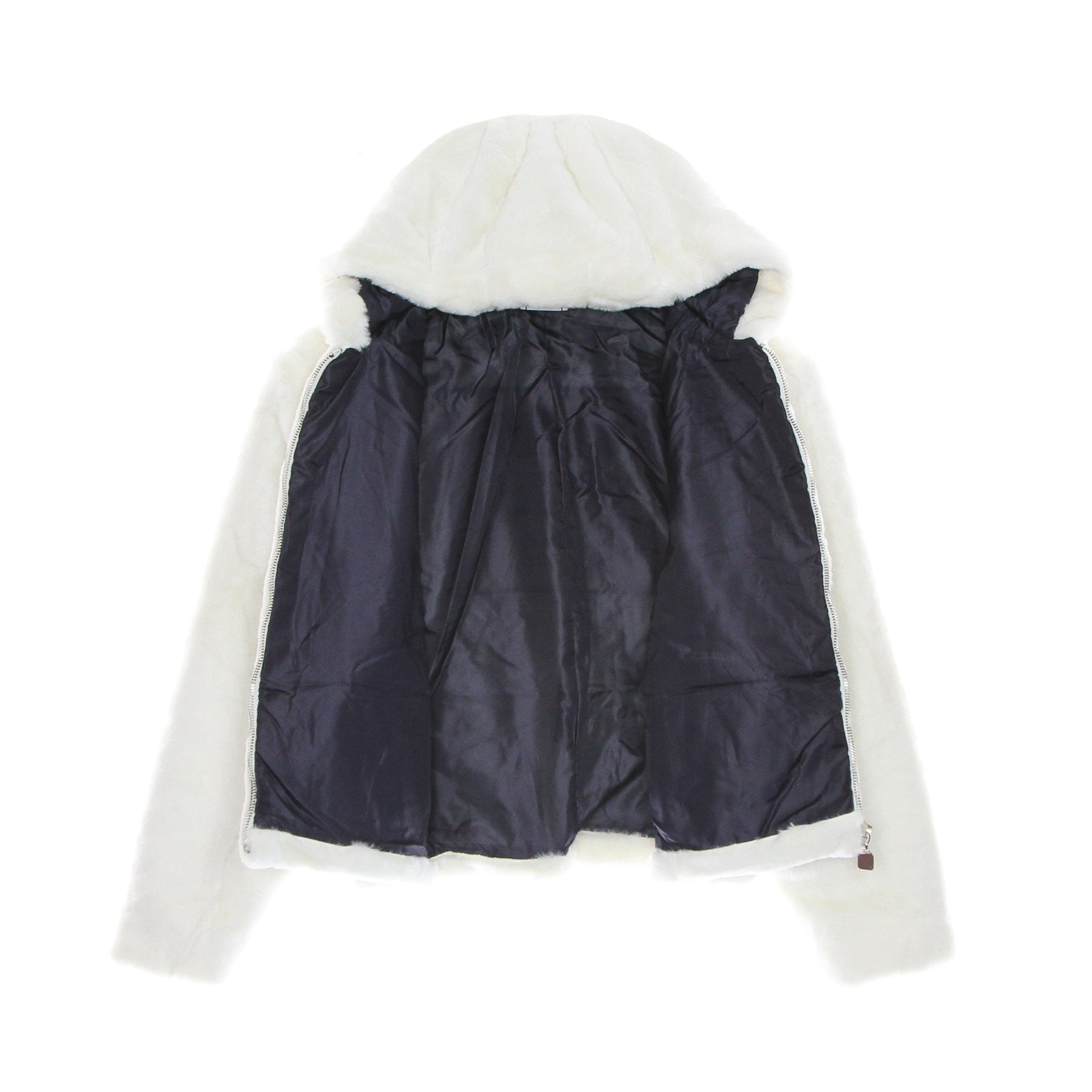 Fila, Pelliccia Ragazza Samantha Fake Fur Hooded Jacket, 