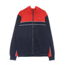 Fila, Giacca Tuta Uomo Pele Track Jacket, Black Iris/true Red