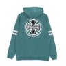 Independent, Felpa Cappuccio Uomo B/c Groundwork Hoodie, Bristol Blue