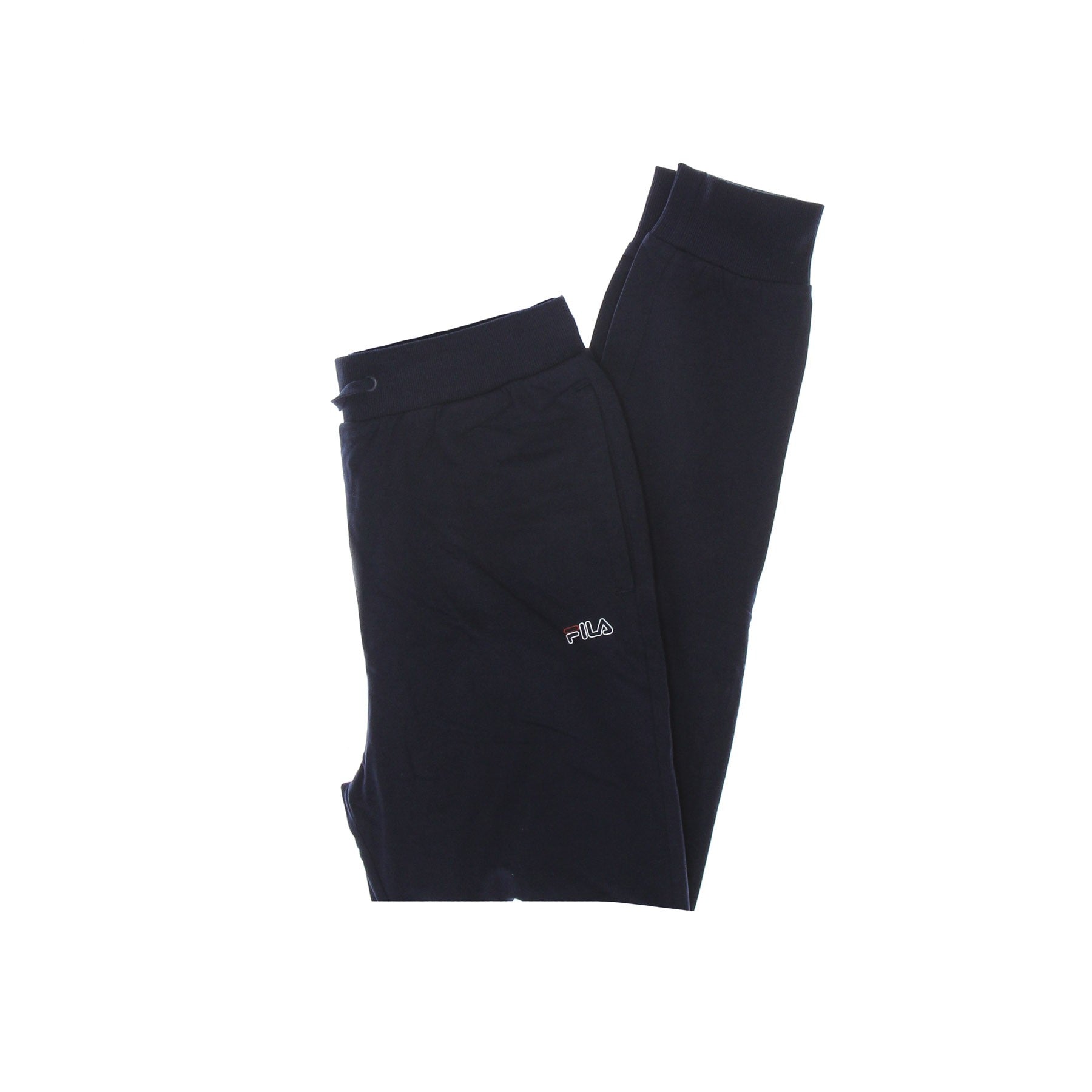 Fila, Pantalone Tuta Leggero Donna Pia High Waist Pants, Black Iris