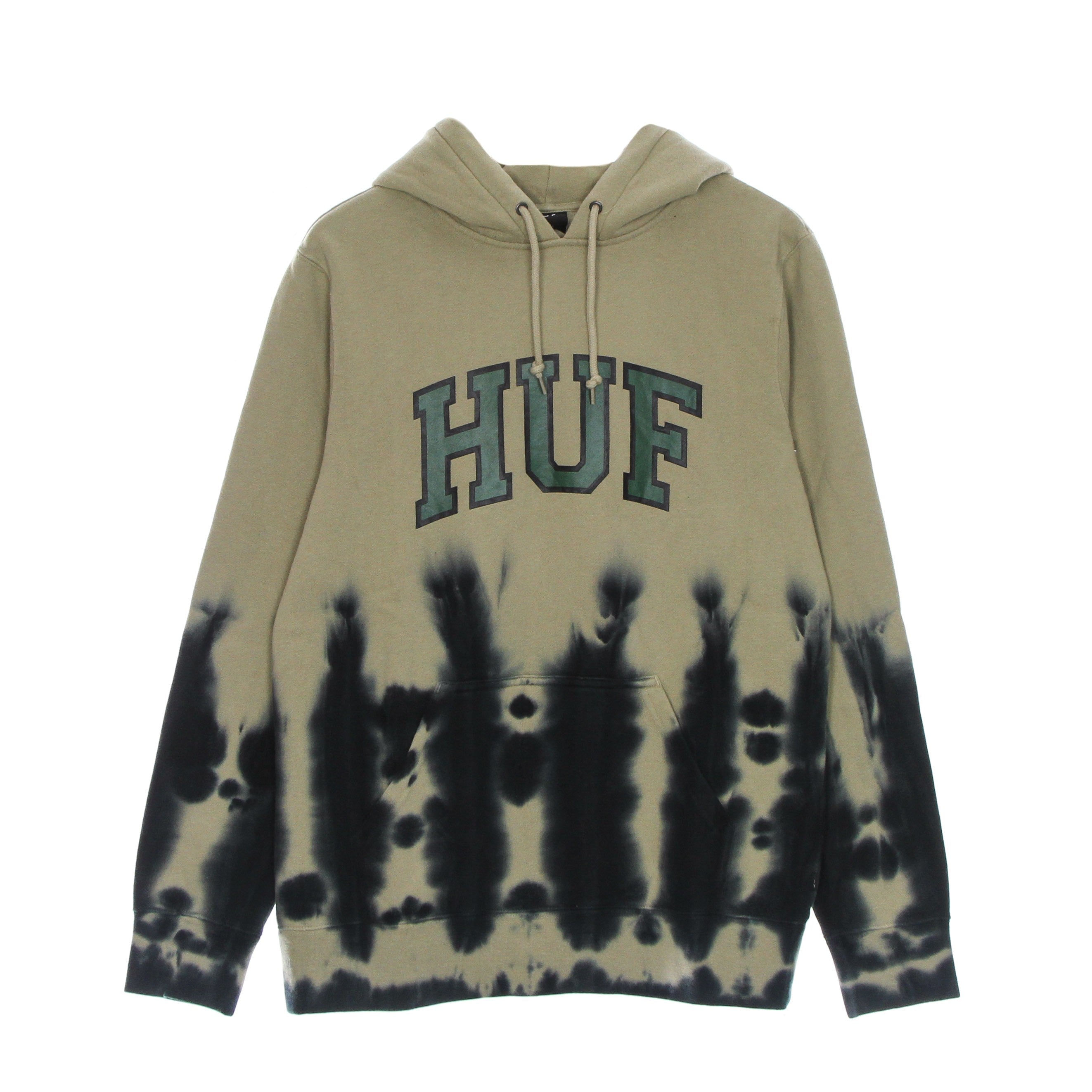 Huf, Felpa Cappuccio Uomo Hartford Tiedye Po Hoodie, Tan