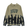 Huf, Felpa Cappuccio Uomo Hartford Tiedye Po Hoodie, Tan