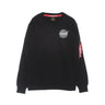 Alpha Industries, Felpa Girocollo Uomo Space Shuttle Sweater, Black