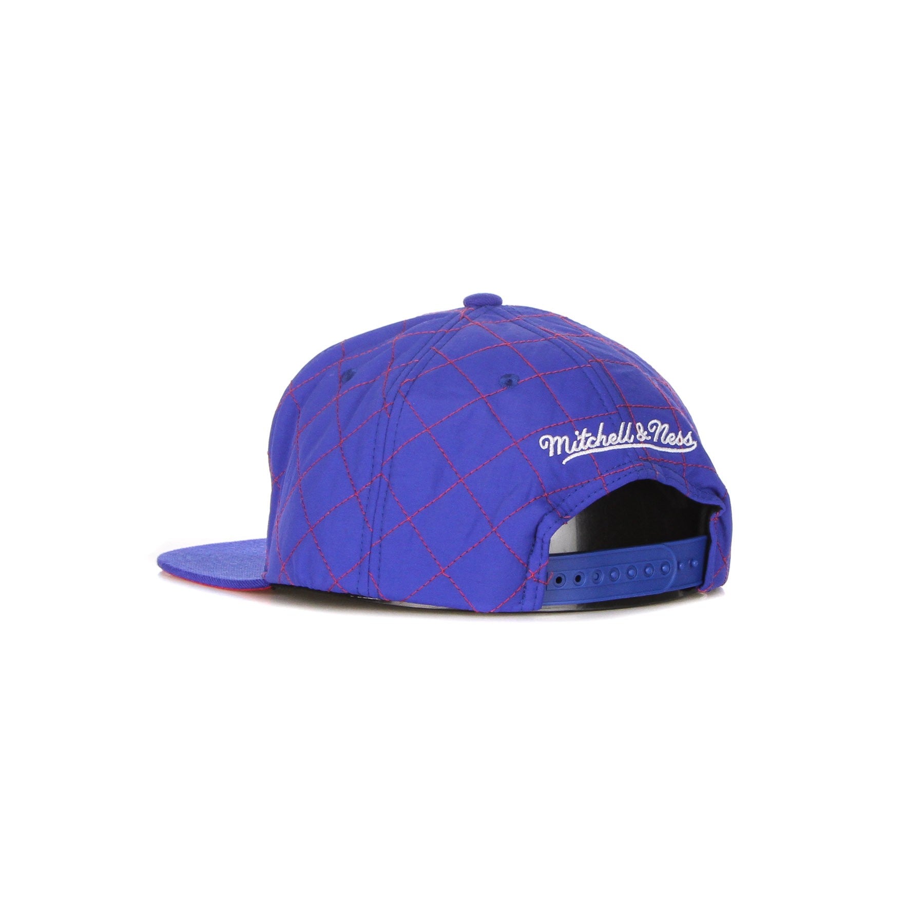 Mitchell & Ness, Cappellino Visiera Piatta Uomo Nba Quilted Taslan Snapback Phi76e, 