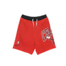 Nike Nba, Pantalone Corto Tuta Felpato Ragazzo Nba Short Fleece Courtside 75 Chibul, University Red