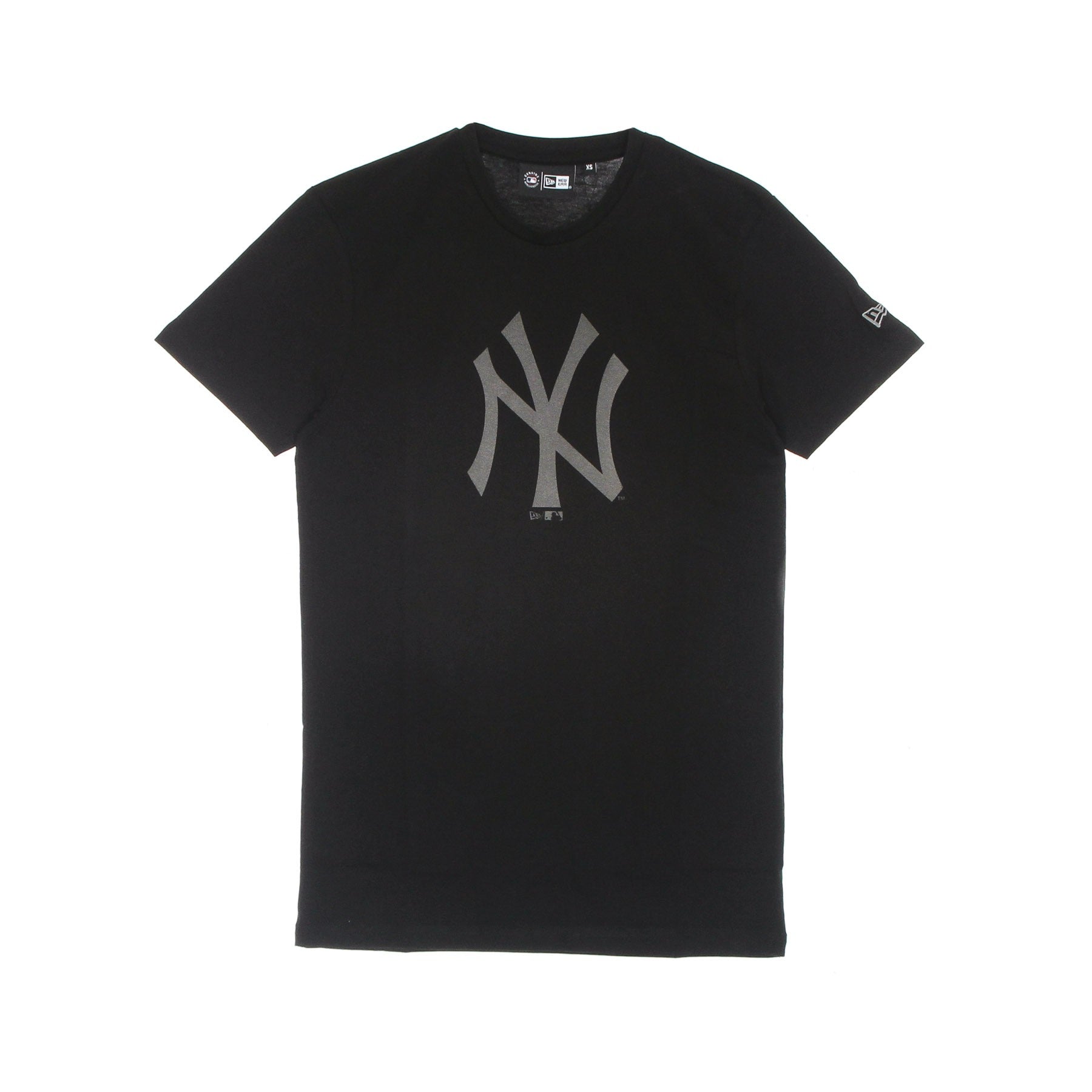 New Era, Maglietta Uomo Mlb Reflective Print Tee Neyyan, Black