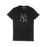 New Era, Maglietta Uomo Mlb Reflective Print Tee Neyyan, Black