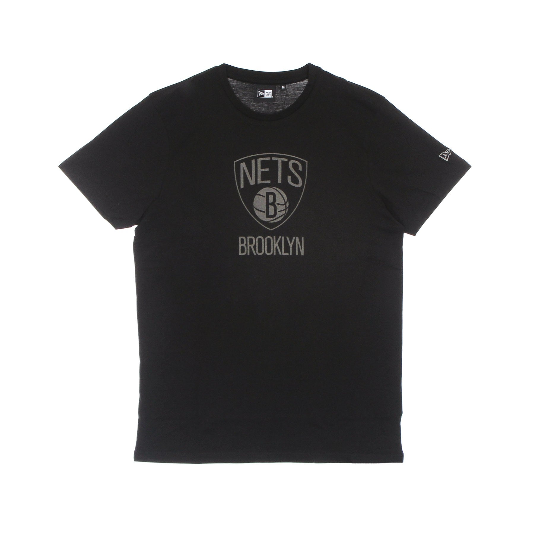 New Era, Maglietta Uomo Nba Reflective Print Tee Bronet, Black