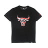 New Era, Maglietta Uomo Nba Seasonal Infill Tee Chibul, Black/original Team Colors