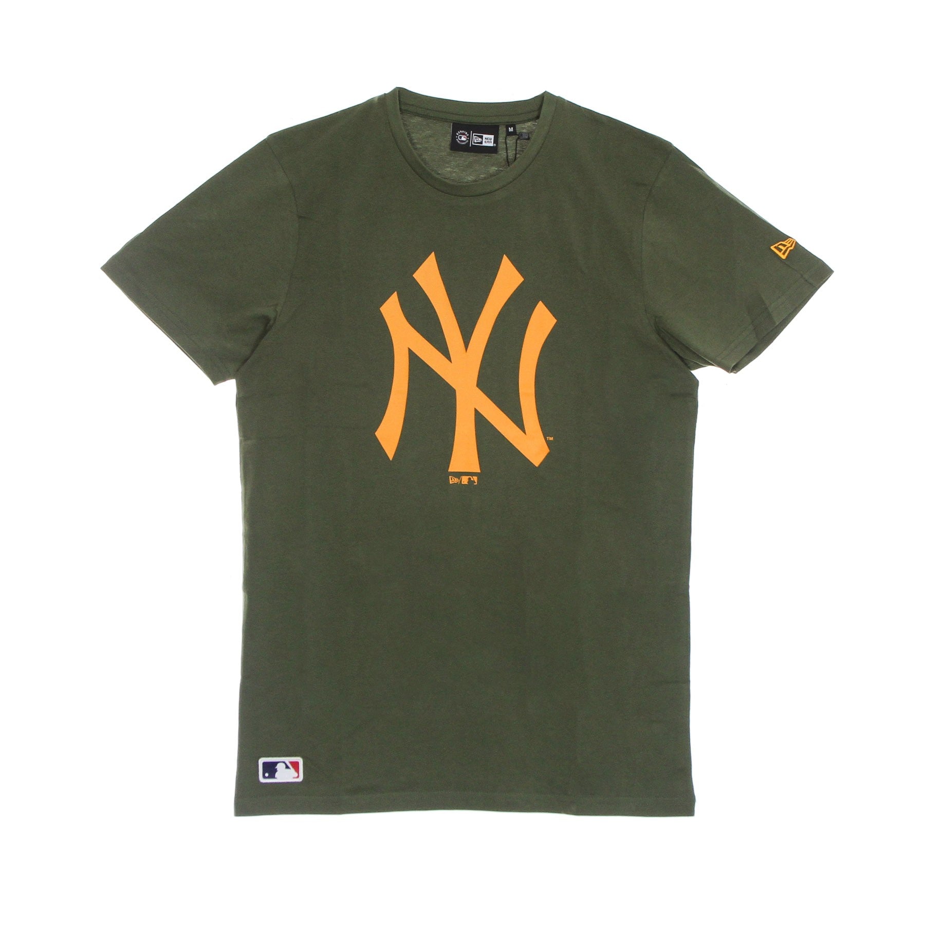 New Era, Maglietta Uomo Mlb Seasonal Team Logo Tee Neyyan, New Olive/khaki