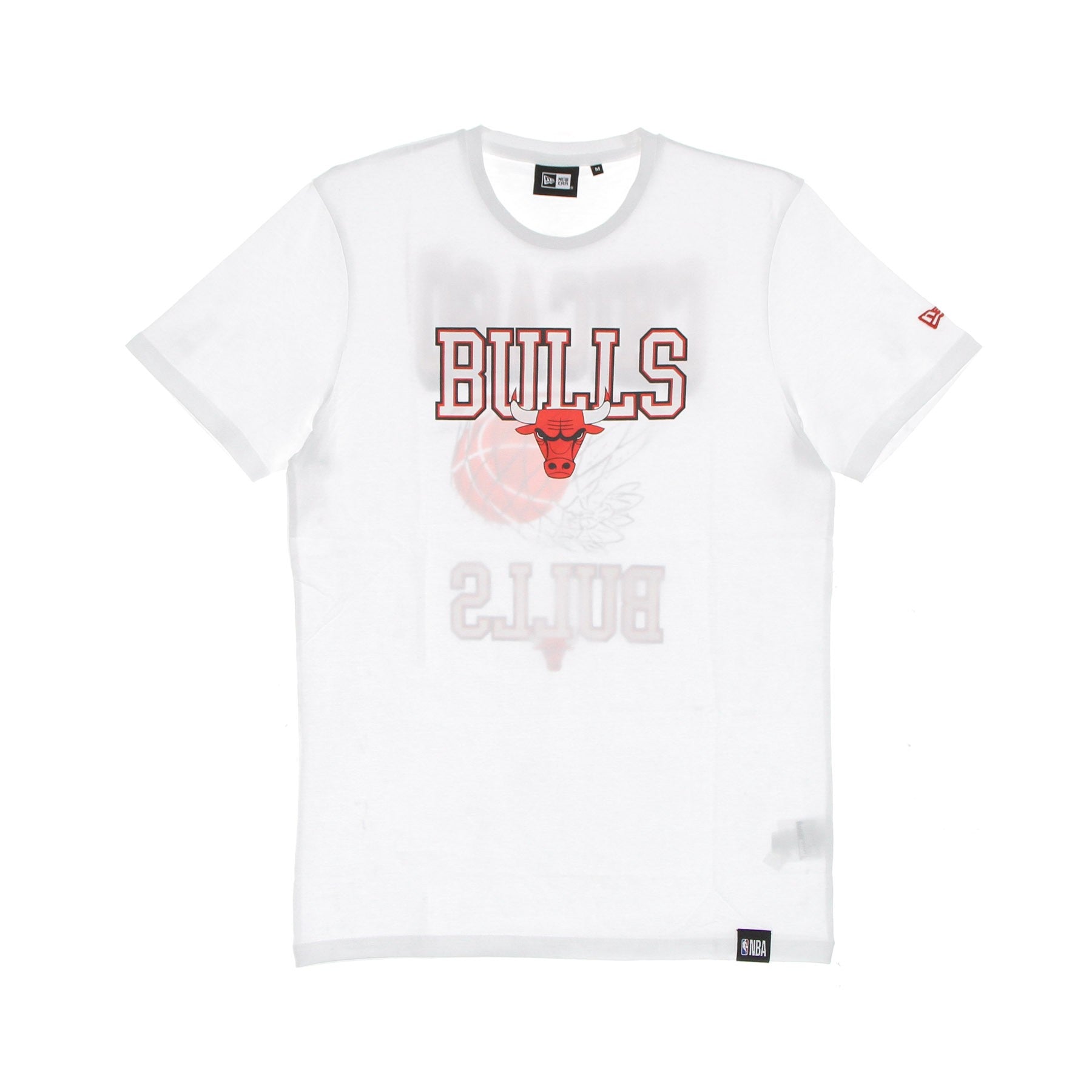 New Era, Maglietta Uomo Nba Basketball Hoop Graphic Tee Chibul, White