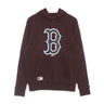 New Era, Felpa Cappuccio Uomo Mlb Seasonal Team Logo Hoodie Bosred, Maroon