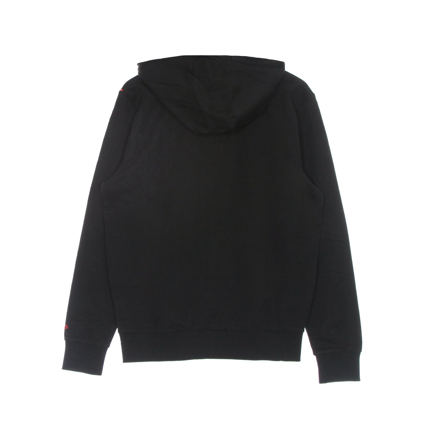 Leichtes Herren-Kapuzenpullover mit Reißverschluss und vergrößertem Nba-Logo, durchgehender Reißverschluss, Chibul, Schwarz/Original-Teamfarben