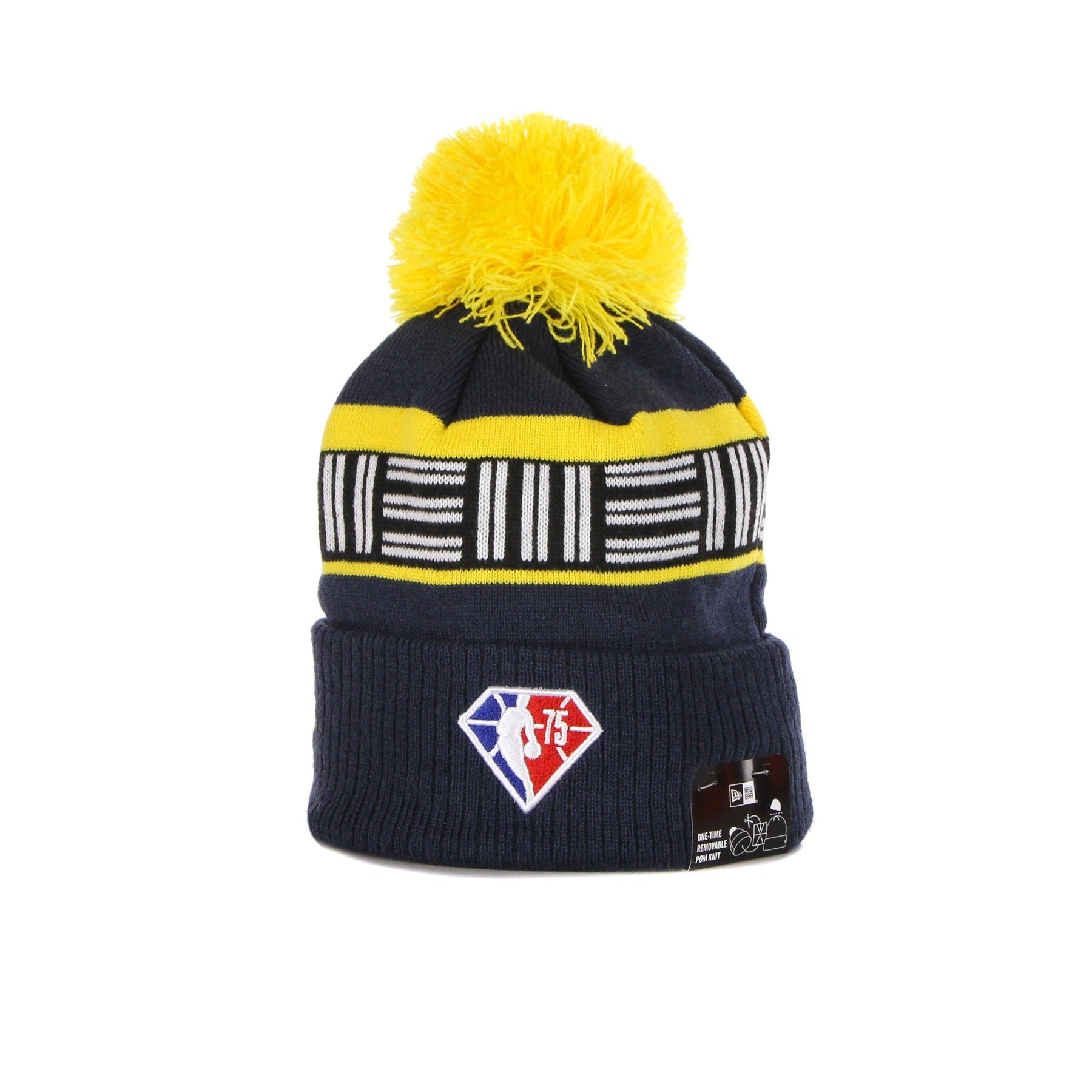 New Era, Cappello Pom Pom Uomo Nba City Off Knit Memgri, 