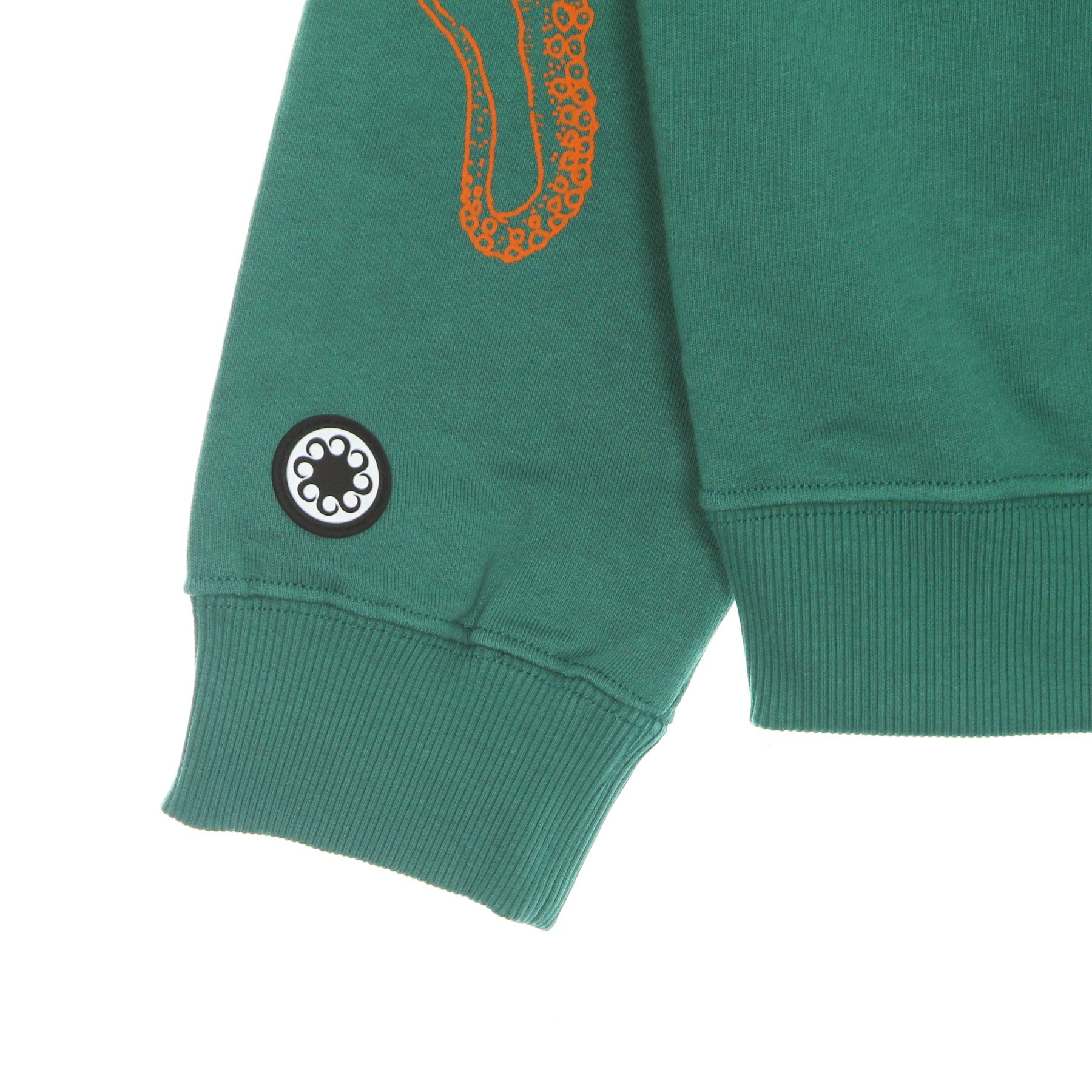Sudadera con capucha con cremallera ligera Hombre Outline Zip Camete Field Green