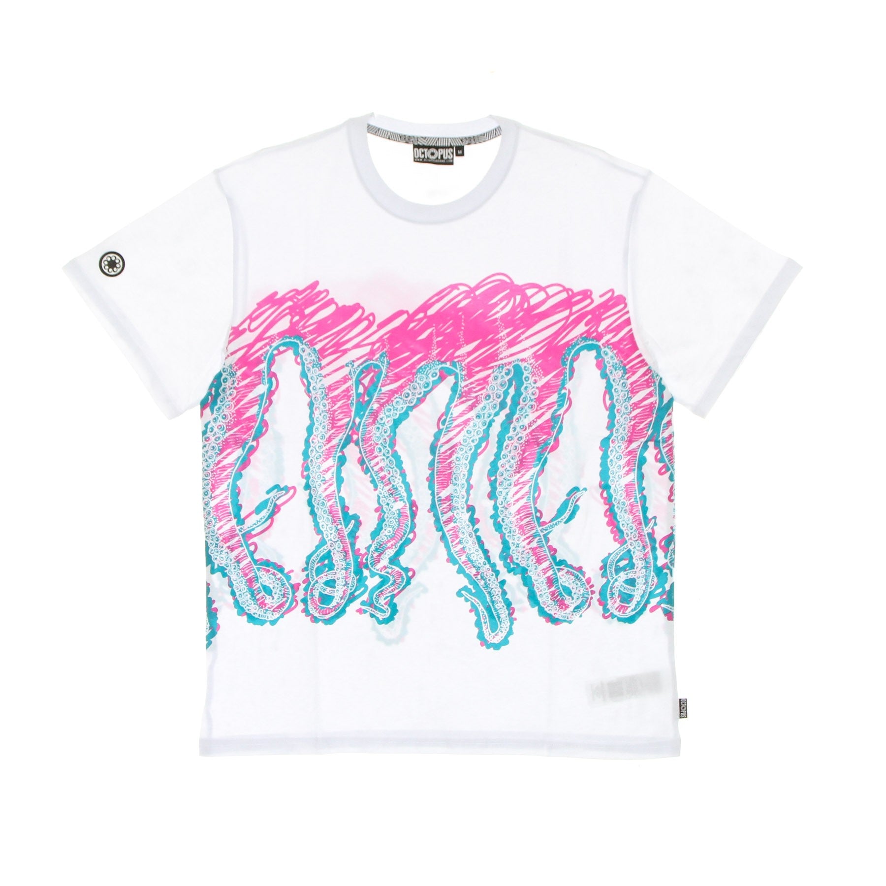 Octopus, Maglietta Uomo Draft Tee, White