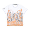Octopus, Maglietta Uomo Bricks Tee, White