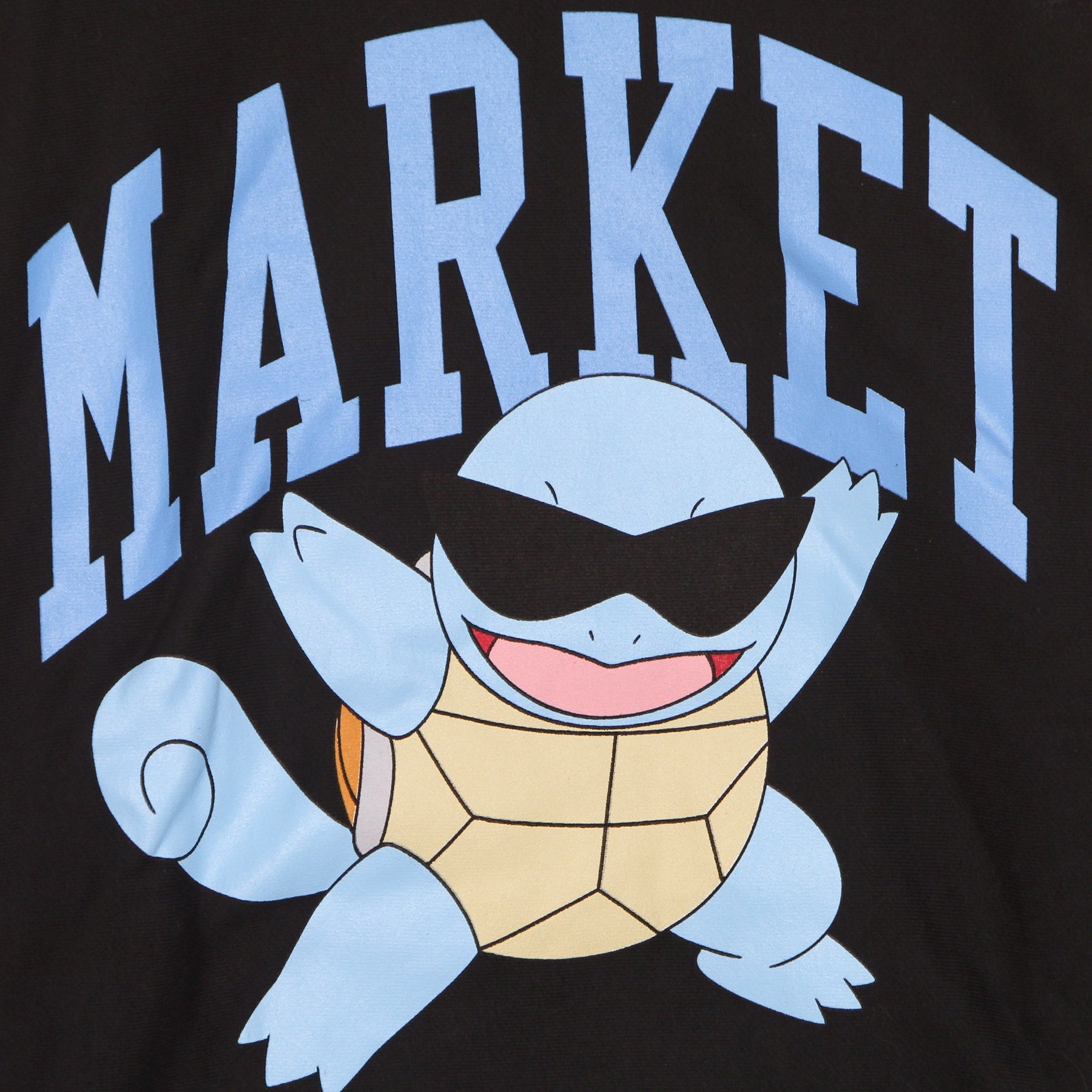Market, Felpa Girocollo Uomo Squirtle Arc Chillin Crewneck Sweatshirt X Pokemon, 