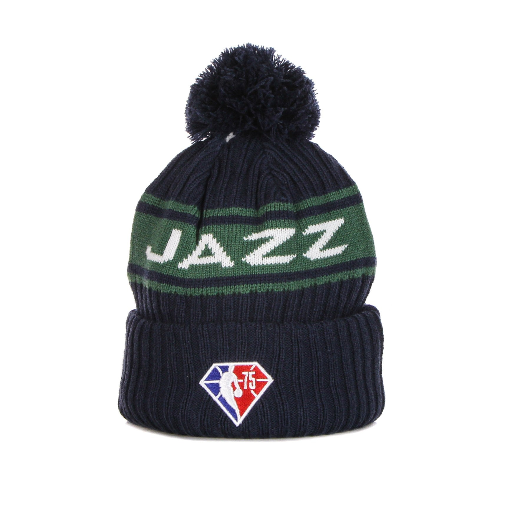 New Era, Cappello Pom Pom Uomo Nba Draft Knit Utajaz, 