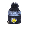 New Era, Cappello Pom Pom Uomo Nba Draft Knit Memgri, Original Team Colors