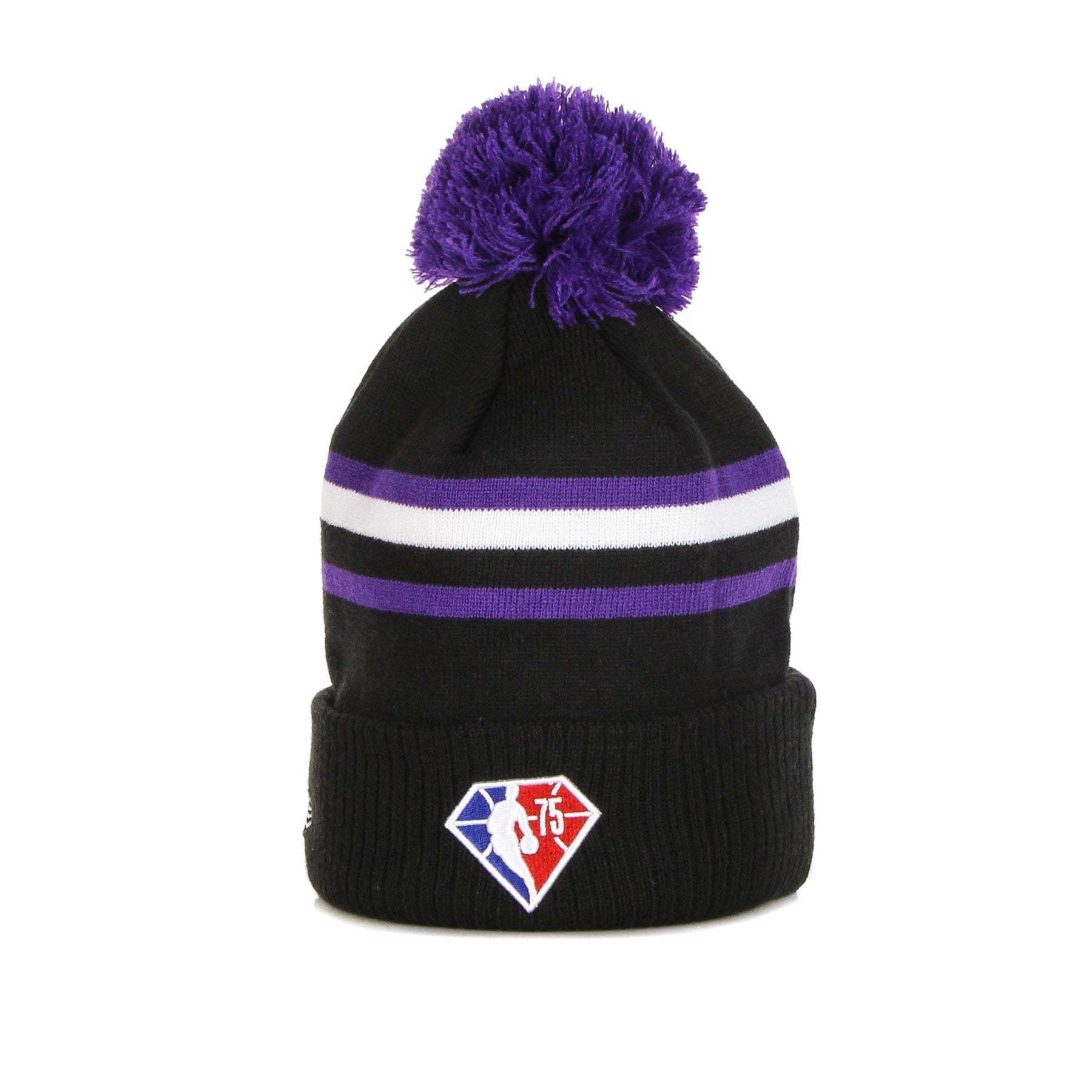 New Era, Cappello Pom Pom Uomo Nba City Off Knit Sackin, 