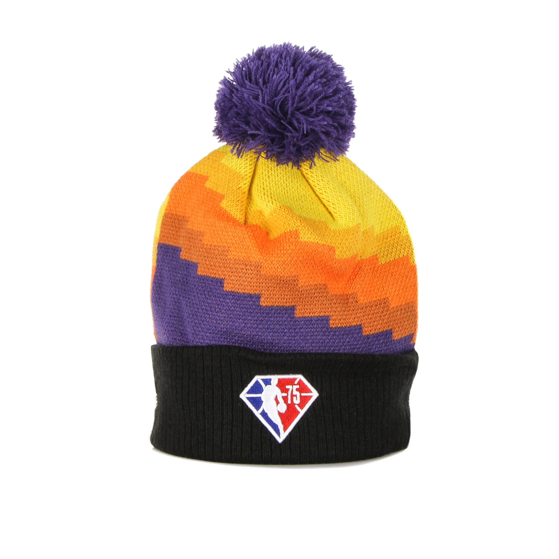 New Era, Cappello Pom Pom Uomo Nba City Off Knit Phosun, 