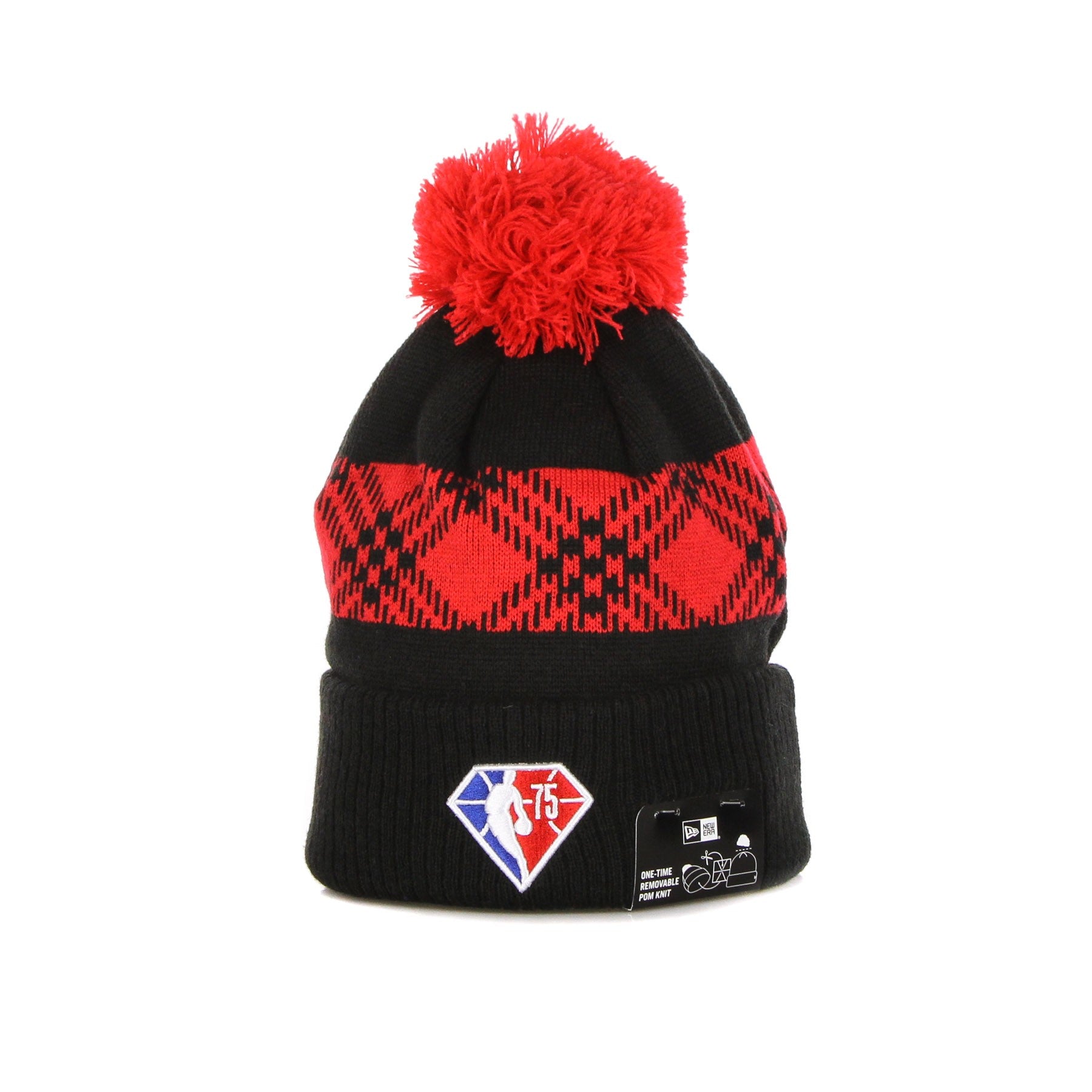 New Era, Cappello Pom Pom Uomo Nba City Off Knit Porbla, 