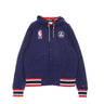 Nike Nba, Giubbotto Uomo Nba Courtside Full Zip Jacket Bronet, Blue Void/university Red