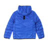 Nike, Piumino Ragazzo Therma Fit Synthetic Fill Windrunner Hooded Jacket, Signal Blue/black