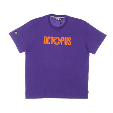 Octopus, Maglietta Uomo Outline Logo Tee, Purple