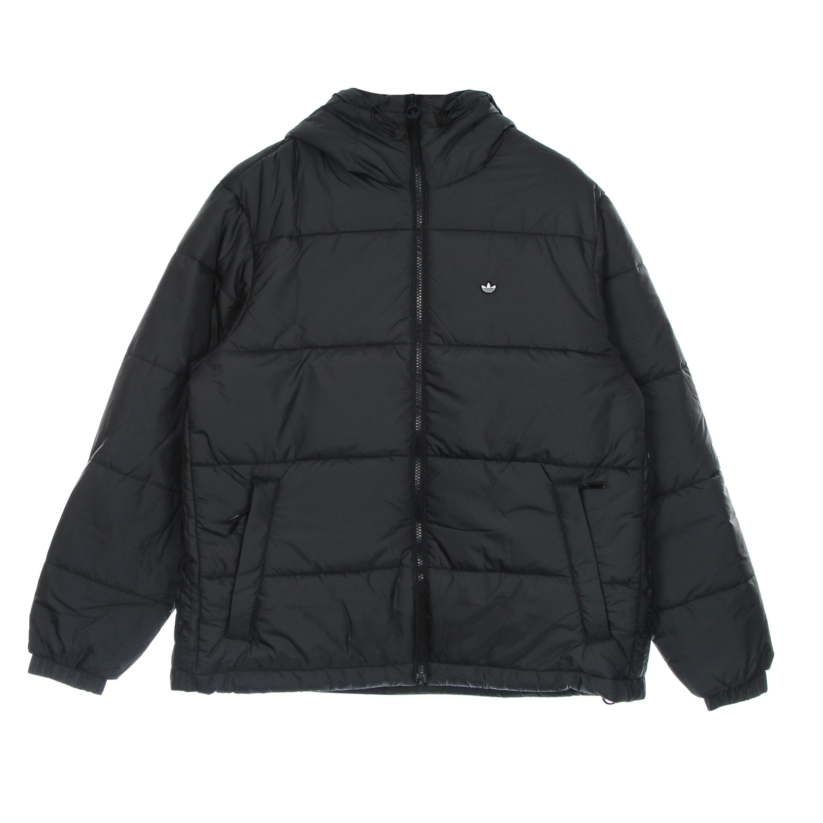 Adidas, Piumino Uomo Padder Hooded Puff, Black