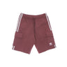 Adidas, Pantalone Corto Tuta Uomo 3s Cargo Short, Bordeaux