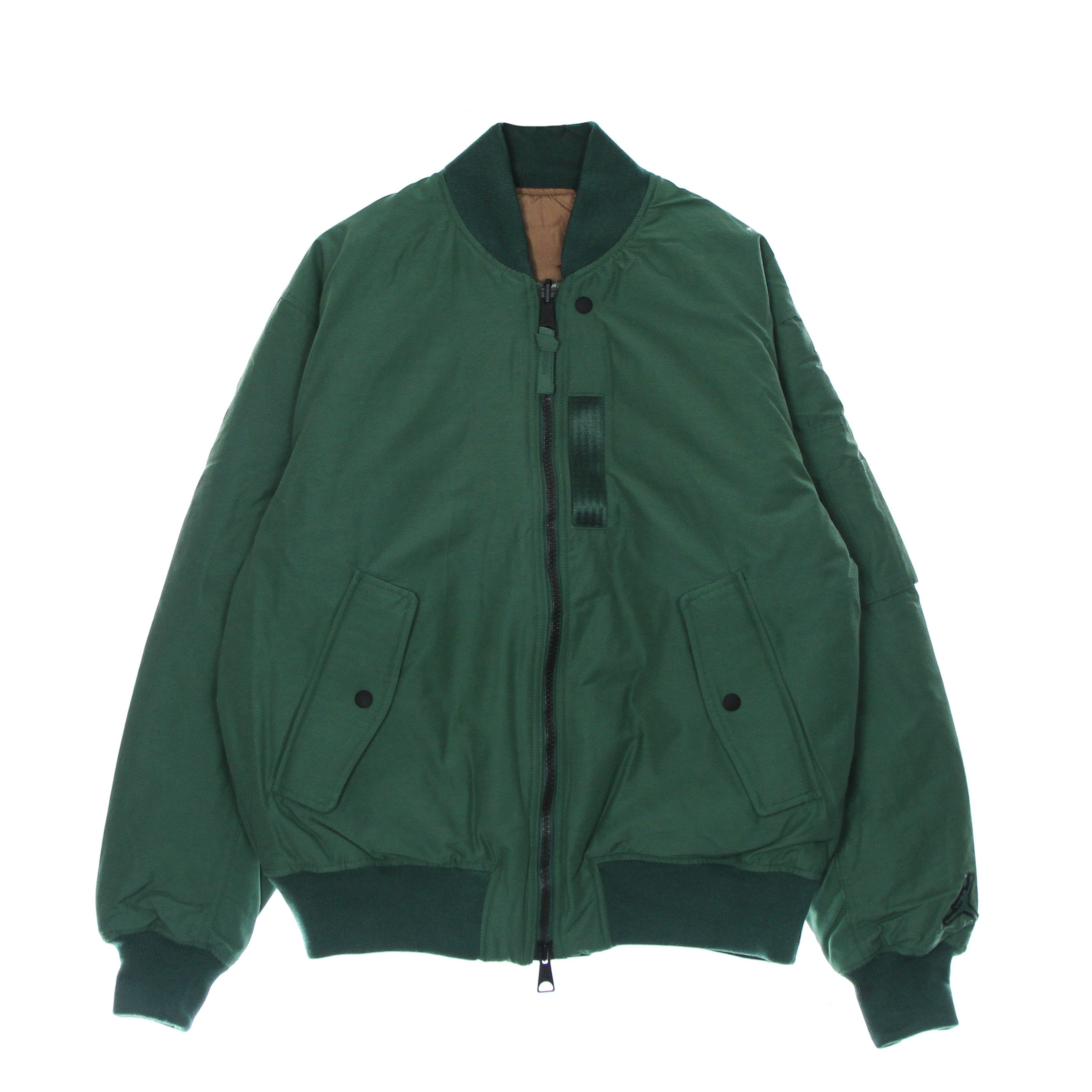 Jordan, Giubbotto Uomo Essential Statement Ma-1 Jacket, Noble Green/archaeo Brown