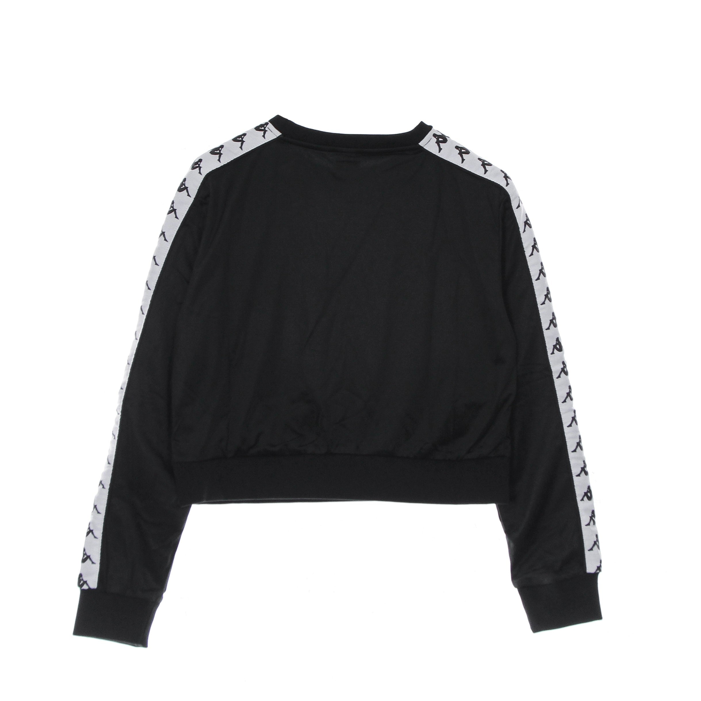 Kappa, Felpa Leggera Girocollo Corta Donna Banda Ahmis, 