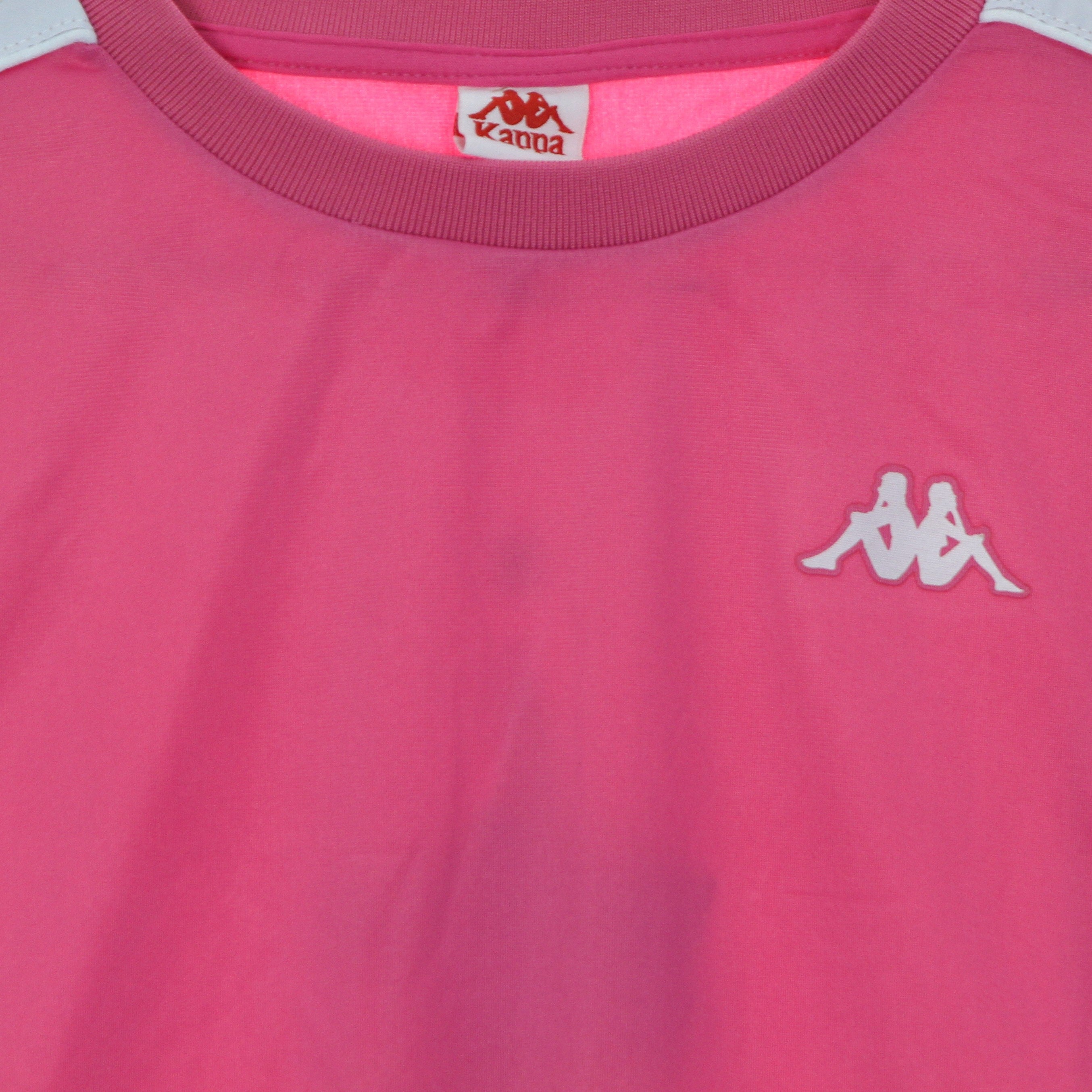 Kappa, Felpa Leggera Girocollo Corta Donna Banda Ahmis, 