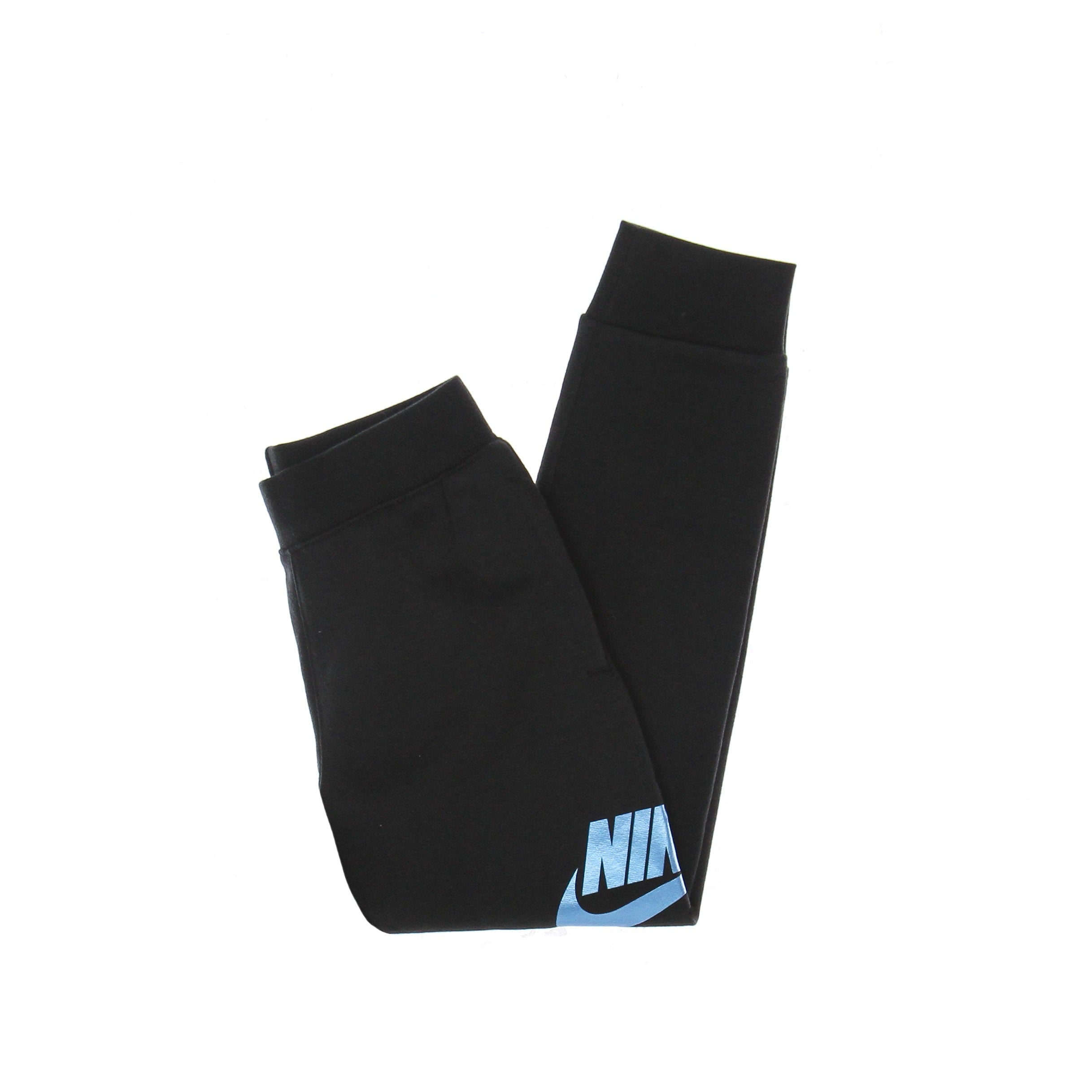 Nike, Pantalone Tuta Felpato Bambino Metallic Hybrid Fleece Pant, Black