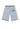 Men's Jeans Denim Inside/out Shorts Denim Bleach