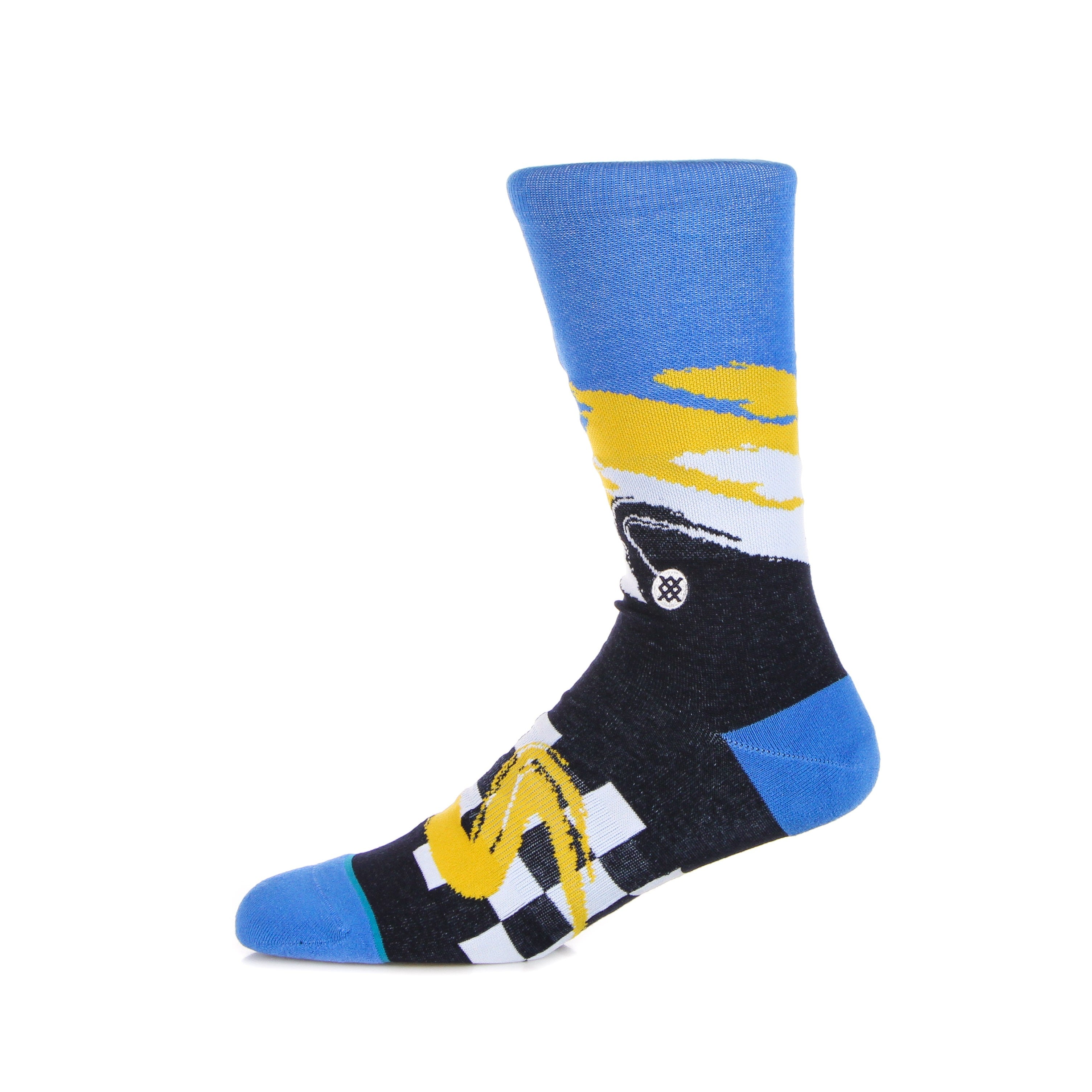 Stance, Calza Media Uomo Chargers Wave Racer, Blue