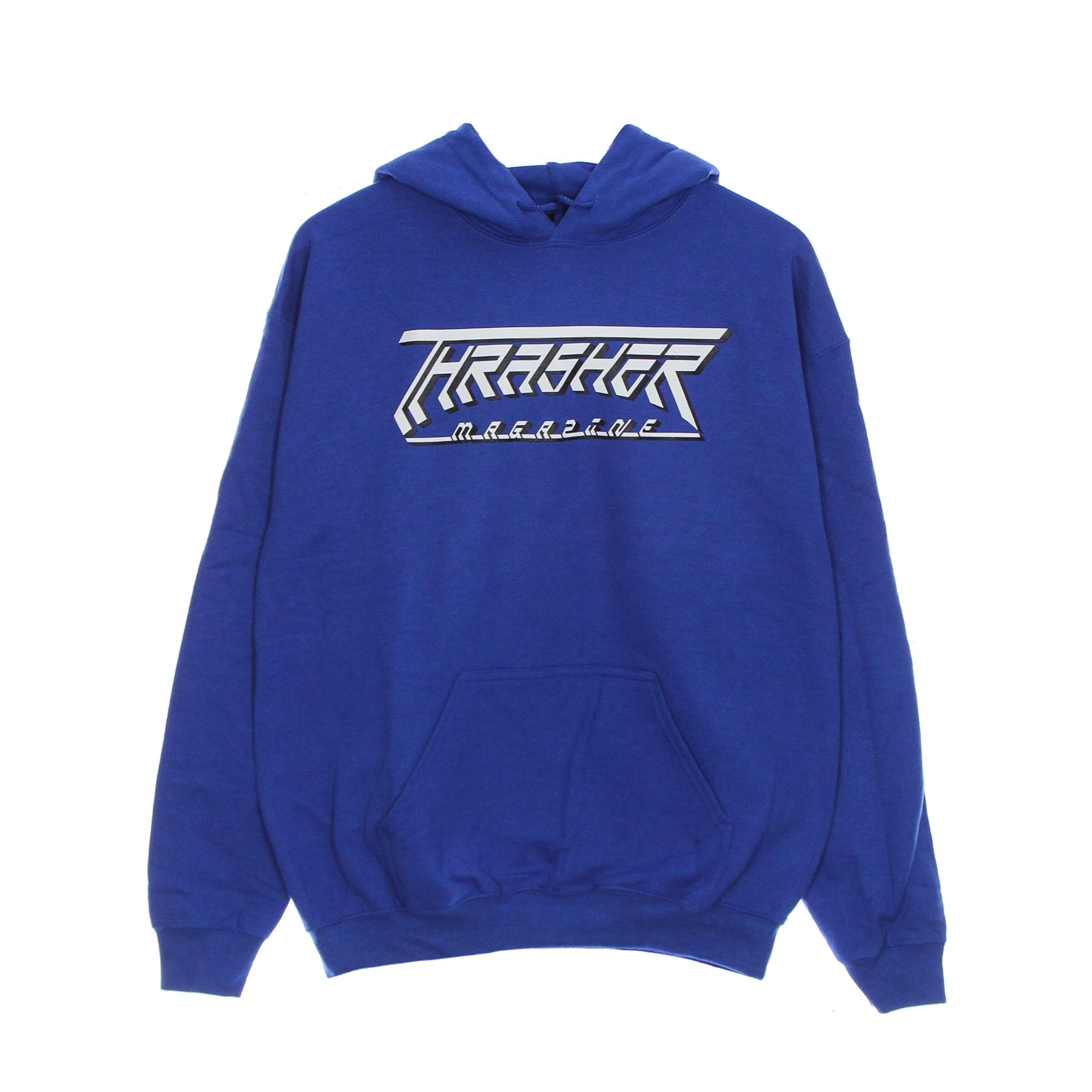 Thrasher, Felpa Cappuccio Uomo Future Logo Hood, Royal