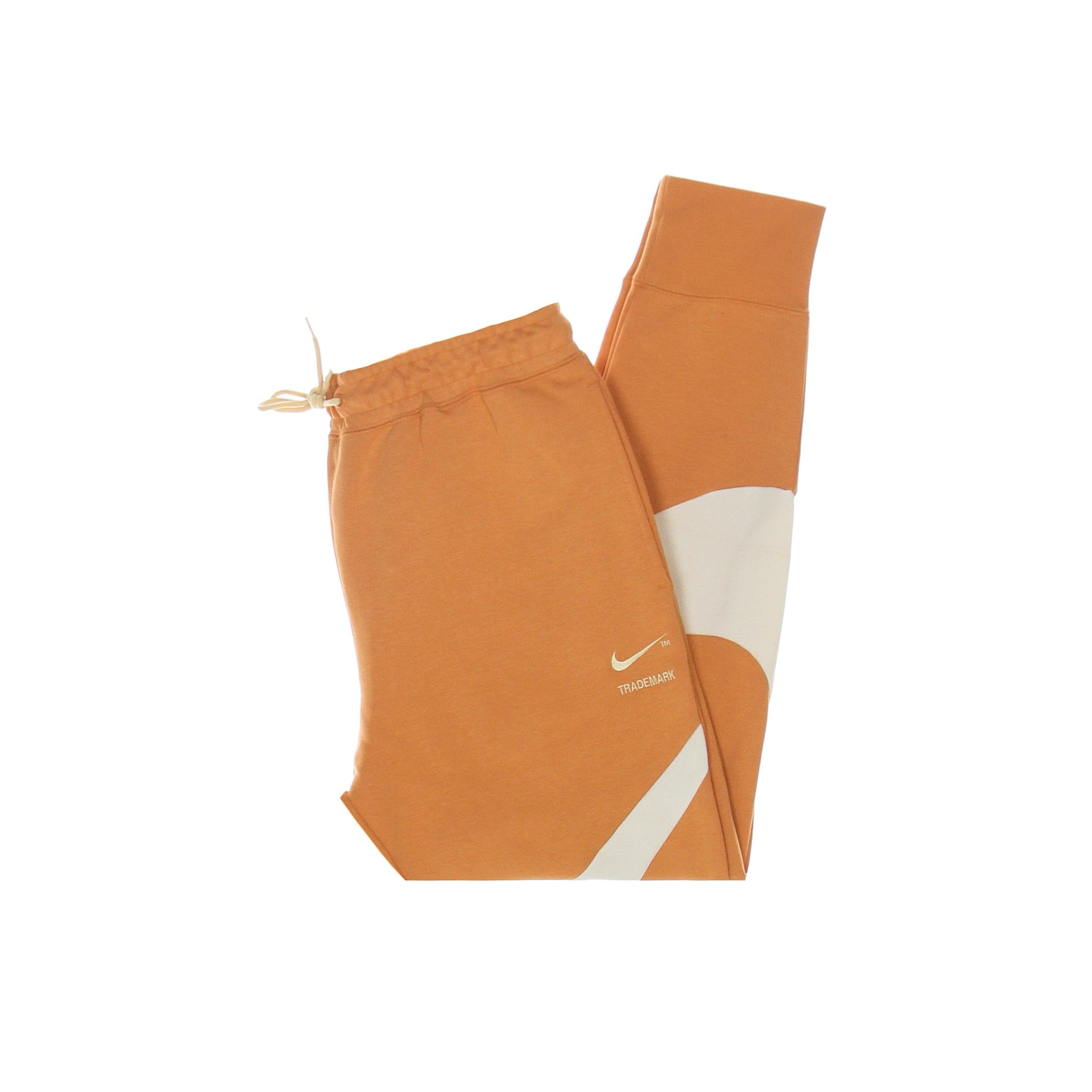 Nike, Pantalone Tuta Leggero Uomo Swoosh Tech Fleece Pant, Hot Curry/pearl White/canvas